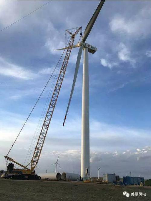 时代新材自主研发风力发电机组叶片在内蒙古成功并网发电